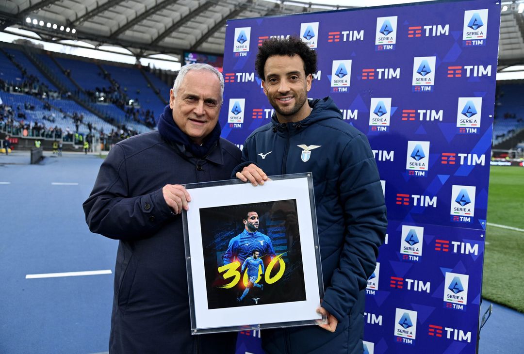 Lotito e Felipe Anderson