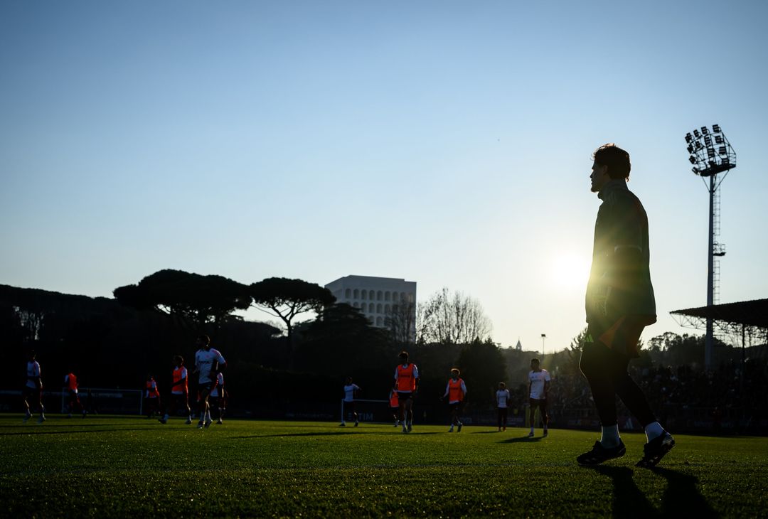 Roma, il primo allenamento del 2025 al Tre Fontane – FOTO GALLERY - immagine 10