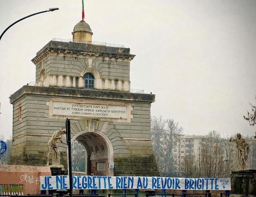 Lazio, altro ricordo funebre: dopo Kirk ecco lo striscione (sbagliato) per la Bardot- immagine 2