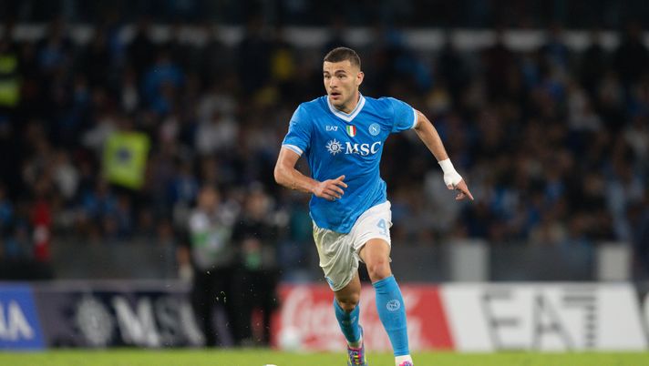 Il difensore del Napoli Alessandro Buongiorno ha rilasciato alcune dichiarazioni dalla sala stampa dello Stadio Olimpico buongiorno napoli