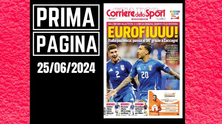 Prima pagina Corriere dello Sport: dal Brasile, c'è André per il Milan