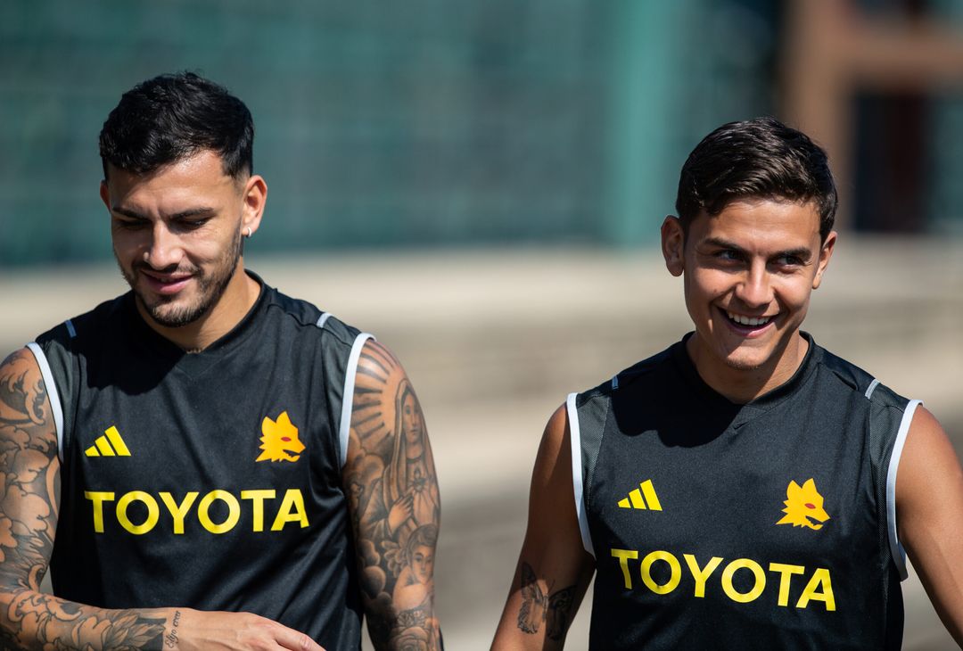Roma, l’allenamento a tre giorni dall’esordio con la Salernitana – FOTO GALLERY- immagine 1