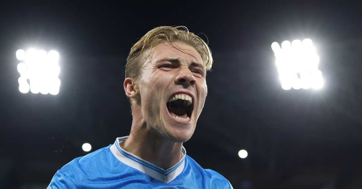 Milan, rimpianto Højlund? Ecco la sua doppietta in Champions League con il Napoli