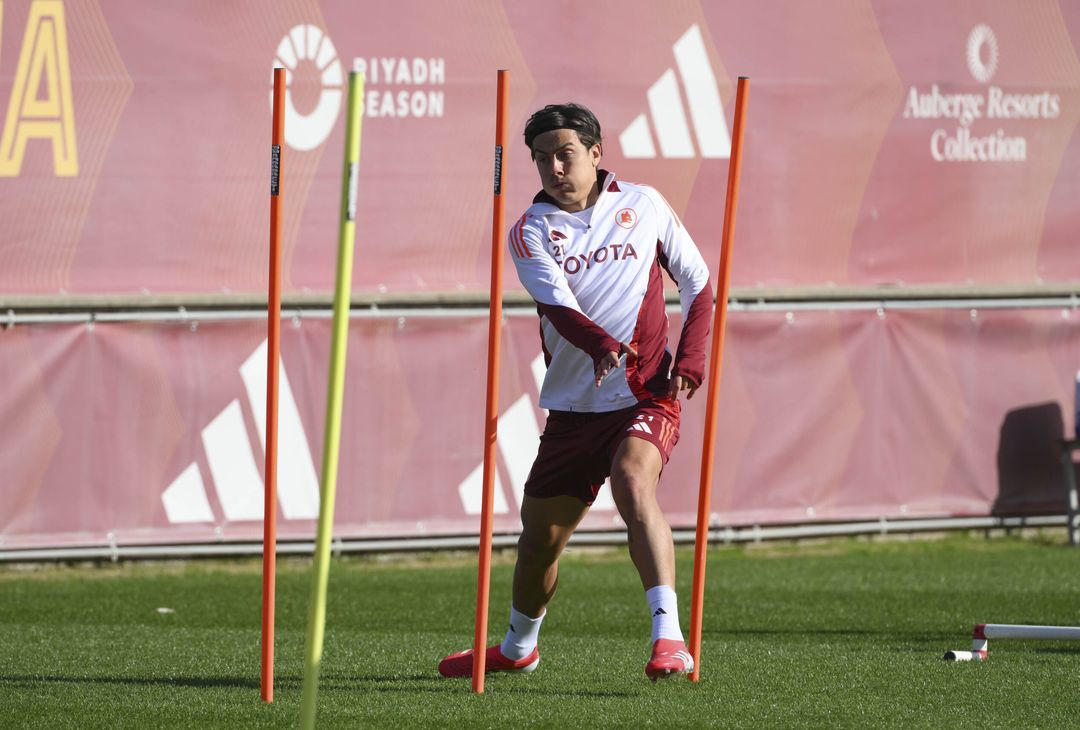 Trigoria, la rifinitura in vista dell’Eintracht Francoforte – FOTO GALLERY - immagine 26