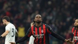 Milan-Lazio, Leao: “È bello fare gol. Per questo lavoro da centravanti. Ringrazio la squadra perché …”