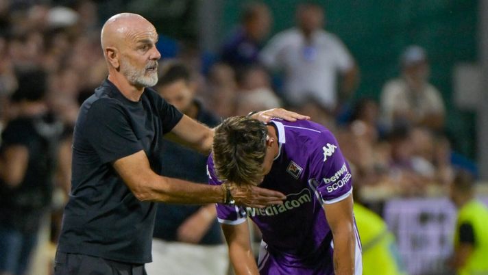 GERMOGLI PH: 21 SETTEMBRE 2025 FIRENZE STADIO ARTEMIO FRANCHI SERIE A FIORENTINA VS COMO NELLA FOTO PIOLI VIDEO – Ecco la differenza nei cooling break di Pioli e Fabregas - immagine 1