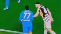 VIDEO Gatti provoca Kvara: ma Orsato ammonisce solo il georgiano