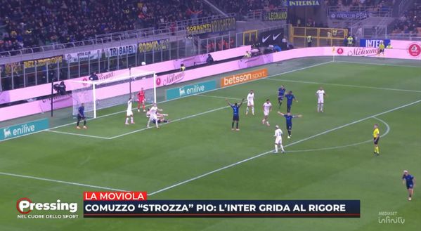 Pressing, studio caldo sul rigore non dato all’Inter: “C’era Conte al VAR!” “Era fallo pure a…”- immagine 3