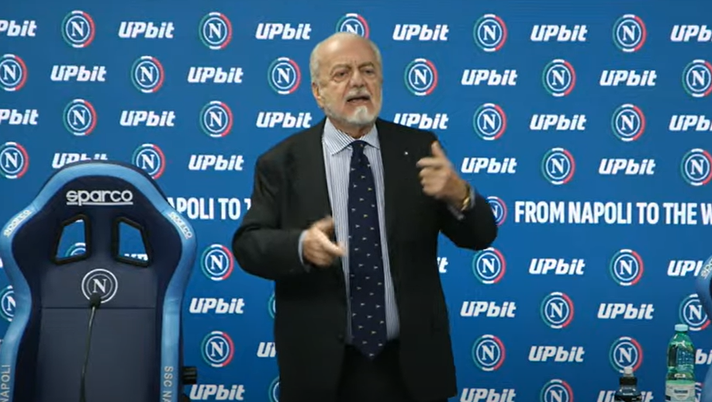 VIDEO La conferenza integrale del presidente De Laurentiis e mister Mazzarri - immagine 1