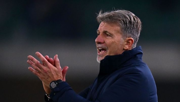 VERONA, ITALY - JANUARY 19: Marco Baroni head coach of SS Lazio during the Serie A match between Verona and SS Lazio at Stadio Marcantonio Bentegodi on January 19, 2025 in Verona, Italy. (Photo by Alessandro Sabattini/Getty Images) Baroni: “Visto Hysaj? È forte e ci manca Vecino che è stratosferico! Su Casadei e Belahyane…” - immagine 1