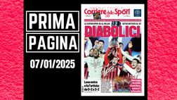 Prima pagina Corriere dello Sport: “Diabolici! Supercoppa al Milan”