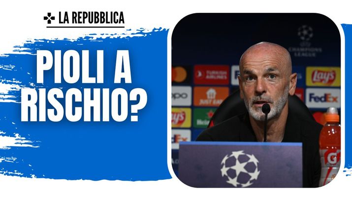 Stefano Pioli AC Milan conferenza stampa Champions League
