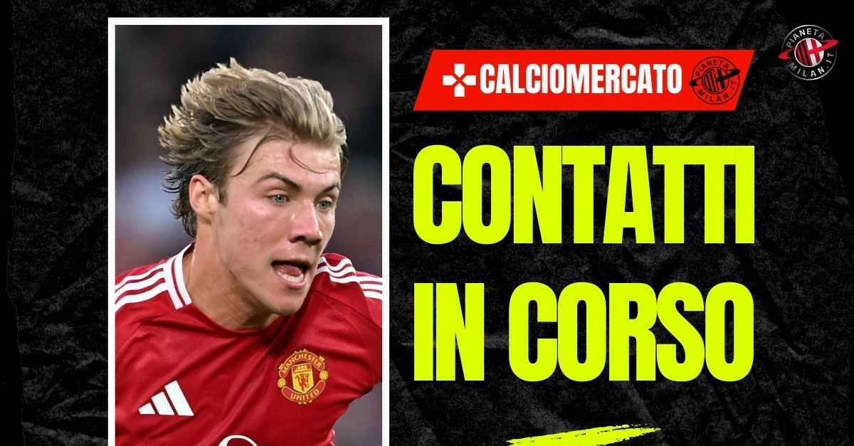 Calciomercato, il Milan avanza per Hojlund: ecco come evolve la trattativa