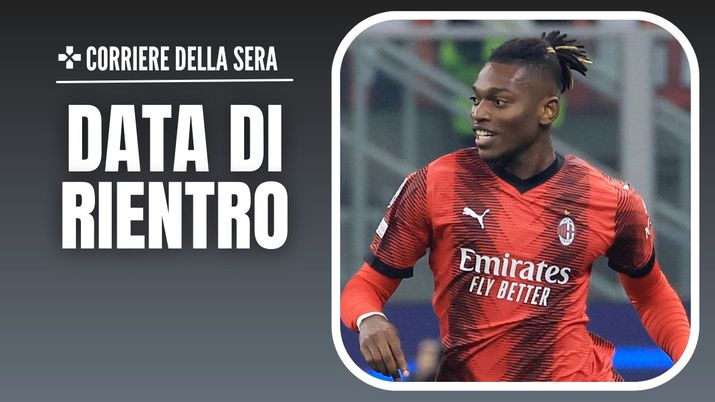 Infortunio Rafael Leao AC Milan
