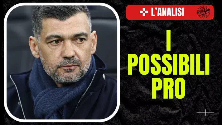 Panchina AC Milan Sérgio Conceição