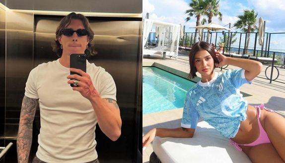 Riccardo Calafiori paparazzato con una modella: ecco chi è la nuova fiamma del calciatore Riccardo Calafiori paparazzato con una modella: ecco chi è la nuova fiamma del calciatore - immagine 1