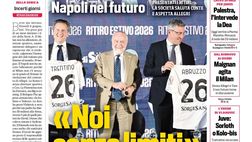 Prime pagine giornali sportivi oggi: il Napoli sui media