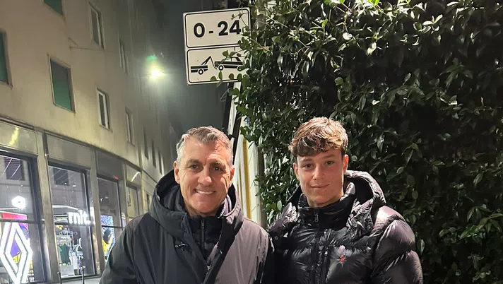 Inter, il passato incrocia il futuro: la foto dell’incontro tra il baby Lavelli e Vieri - immagine 1