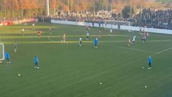 Partitella a campo ridotto per la Lazio sotto gli occhi dei tifosi – VIDEO