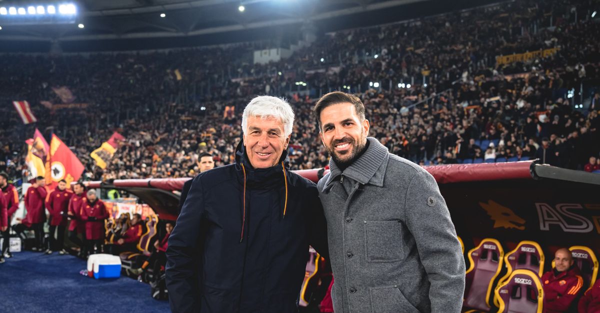 Como-Roma, tensione tra Fabregas e Gasperini: niente saluto e scintille tra le panchine