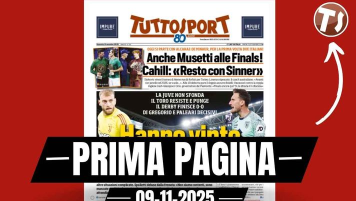 Prima pagina Tuttosport: 'Al Milan il 'piccolo' è indigesto. Folle pari a Parma'