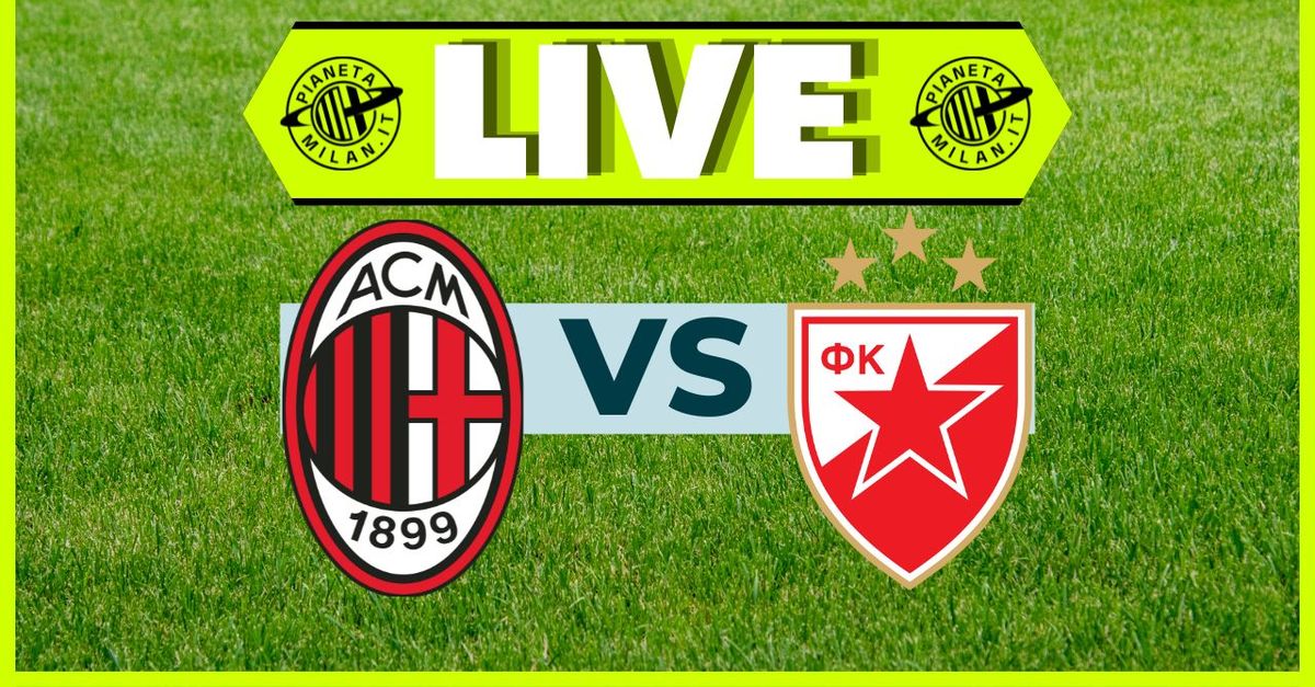 Champions League – Milan Stella Rossa 0 0: inizia il match a San Siro! | LIVE News