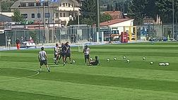 GALLERY Politano si accascia a terra appena rientrato in campo: la reazione di Conte