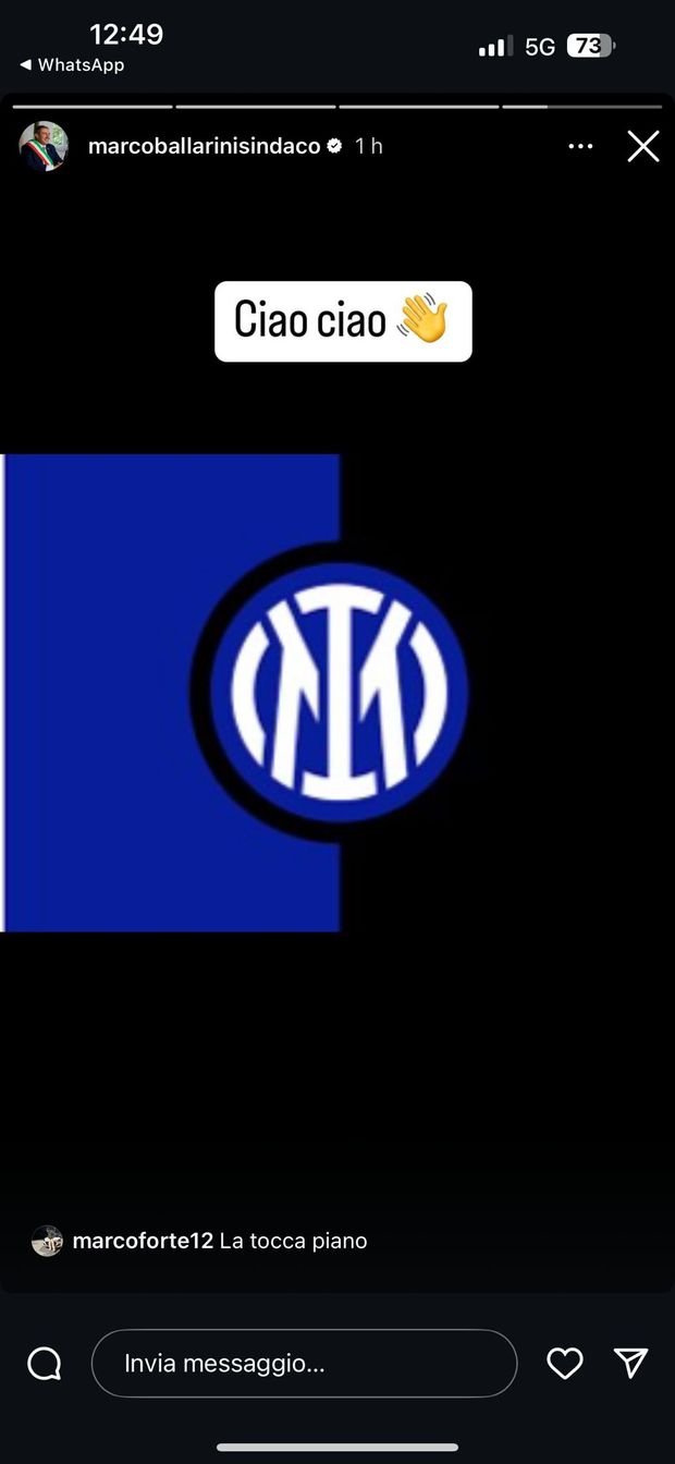 Morata, il sindaco di Corbetta gli replica con un ‘Ciao ciao’ con sfondo nerazzurro- immagine 3