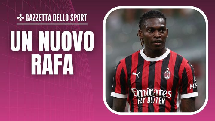 Rafael Leao (attaccante AC Milan), qui durante l'amichevole Milan-Monza 3-1, valevole per la seconda edizione del 'Trofeo Silvio Berlusconi' | News (Getty Images) Rafael Leao AC Milan amichevole Milan-Monza 3-1 Trofeo Silvio Berlusconi 2024