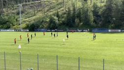 VIDEO Ritiro Palermo, Corini lavora sul 4-3-3 con attaccanti e centrocampisti