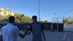 VIDEO Palermo, verso Bari: Desplanches allo stadio tra autografi e foto con i tifosi