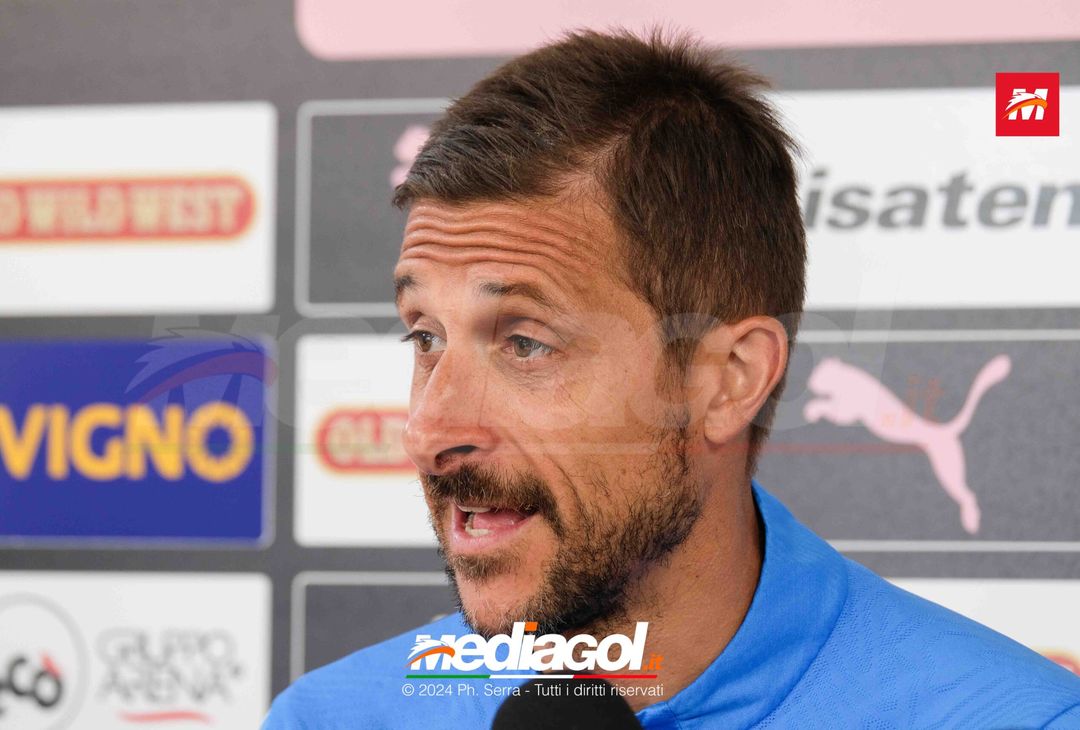 FOTO PALERMO, Dionisi in conferenza post amichevole con Sondrio (Gallery) - immagine 3