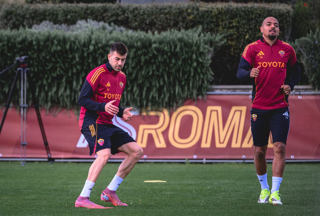 Trigoria, la rifinitura alla vigilia di Roma-Bologna – FOTO GALLERY - immagine 14
