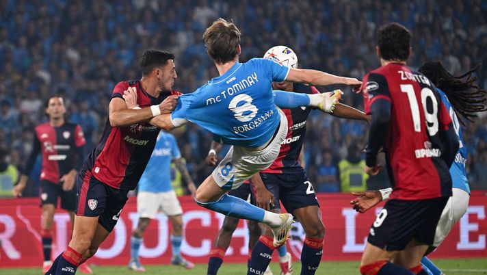 mctominay gol cagliari