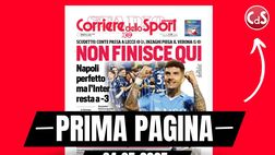 Prima pagina Corriere dello Sport: “Napoli e Inter, non finisce qui”
