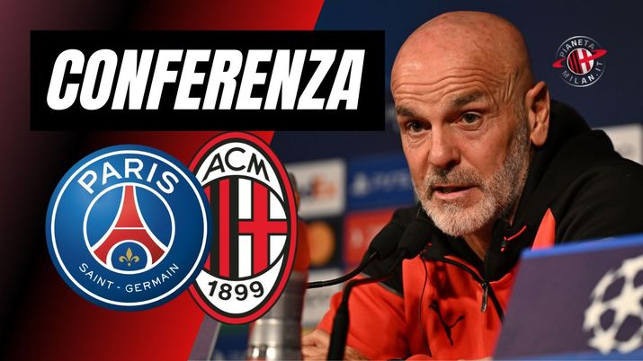 PSG-Milan Champions League 2023-2024 conferenza stampa Pioli