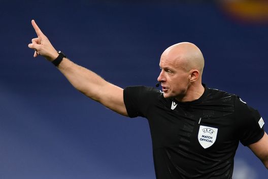 Madrid, Spagna - 12 aprile 2022: Marciniak durante la partite di Champions League tra Real Madrid e Chelsea. (Foto di David Ramos/Getty Images) ARBITRAGGI ESTERI