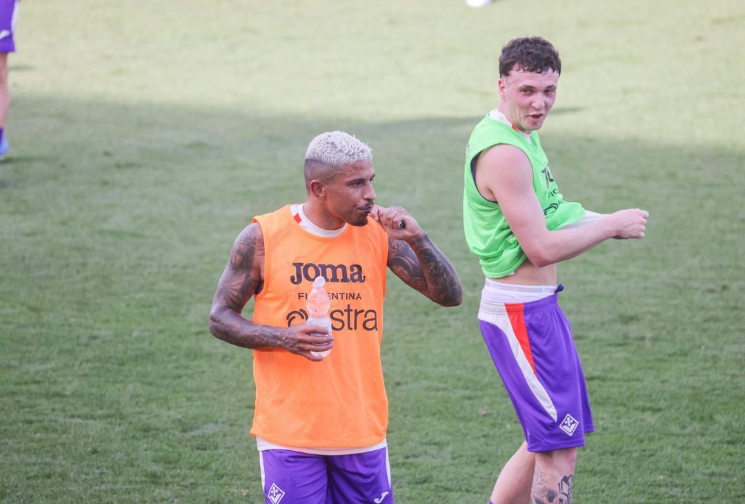 GERMOGLI PH: 13 LUGLIO 2026 BAGNO A RIPOLI VIOLA PARK PRIMO ALLENAMENTO DELLA FIORENTINA CON L' ALLENATORE GROSSO Dodo