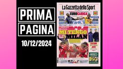 Prima pagina Gazzetta dello Sport: “Cardinale: ‘Mi tengo il Milan'”