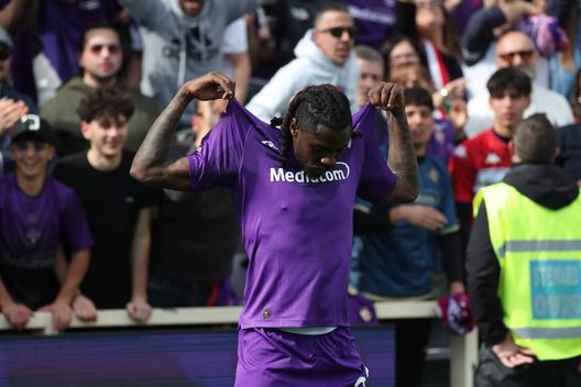 GERMOGLI PH: 30 MARZO 2025 FIRENZE STADIO ARTEMIO FRANCHI CAMPIONATO SERIE A FIORENTINA VS ATALANTA NELLA FOTO GOL ESULTANZA KEAN Kean