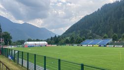 Il primo allenamento del Toro a Pinzolo: partitelle a tema, in quattro a parte