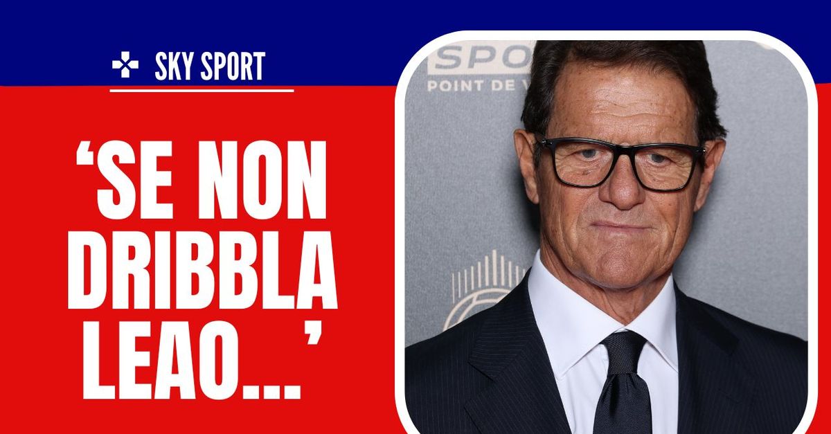 Milan, Capello: “Conceicao voleva di più. Se non c’è Leao…”