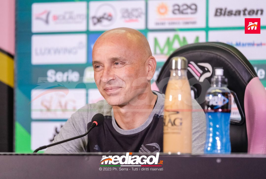 FOTO PALERMO, verso il Lecco: Eugenio Corini in conferenza stampa (GALLERY) - immagine 23
