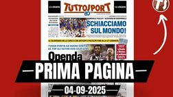 Prima pagina Tuttosport: “Juventus: Openda e Zhegrova, missione Inter”