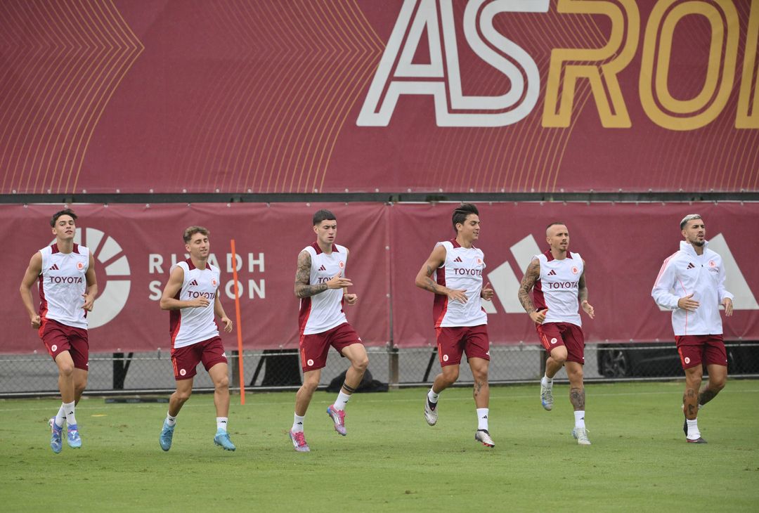 Roma, l’allenamento in vista del Genoa: out Pellegrini e Le Fée – FOTO GALLERY - immagine 5