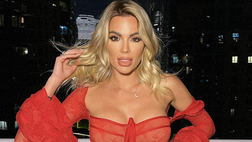 Ludovica Pagani più sexy che mai: super scollatura per lady El Shaarawy