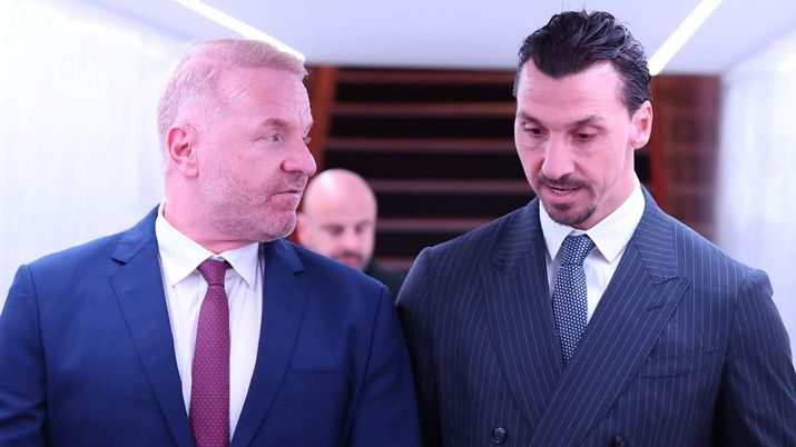 Igli Tare - ex direttore sportivo AC Milan - e Zlatan Ibrahimović - Senior Advisor di RedBird per il club rossonero | Milan News (Credits foto: Getty Images) Ibrahimovic e Allegri, lite sfiorata. Il clamoroso retroscena su Tare e il gol di Saelemaekers