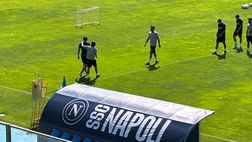 GALLERY Kvara vittima del metodo Conte: ghiaccio sulla schiena per lui