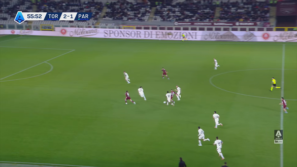 Torino-Parma 4-1, l’analisi dei gol: Ilkhan apre e chiude l’azione, Zapata super- immagine 12