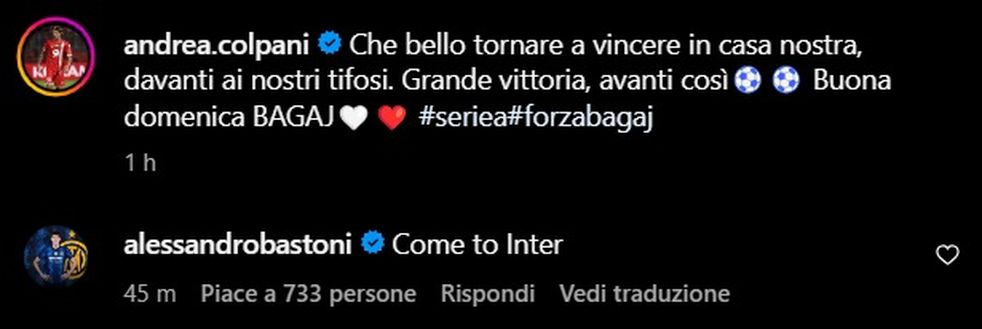 Colpani show con il Monza, l’amico Bastoni lo chiama: “Vieni all’Inter”- immagine 2